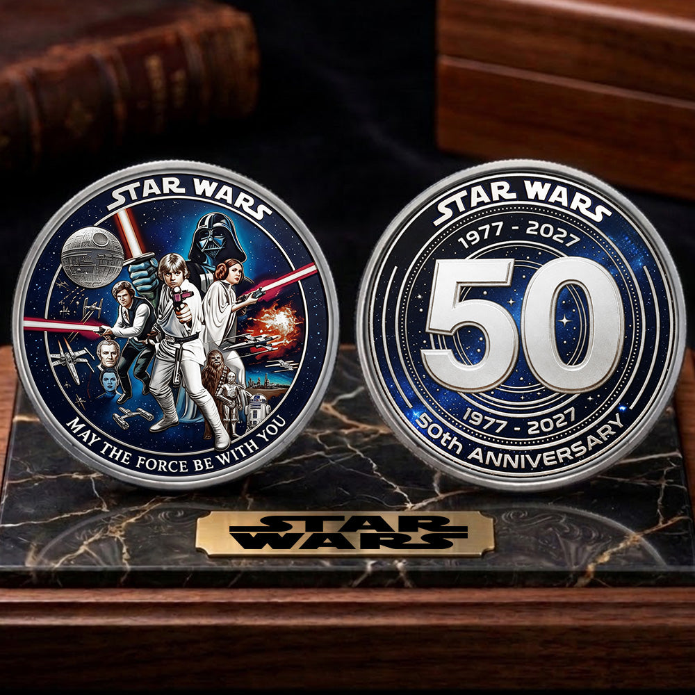 Star Wars 50th Anniversary Commemorative Coin – TMTHU7757