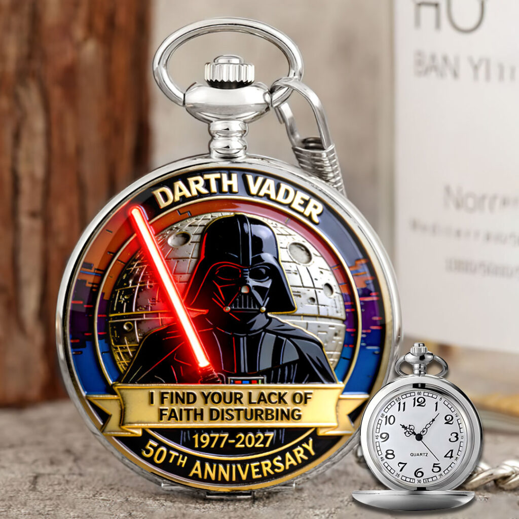 Star Wars 50th Anniversary Pocket Watch - HOATT16974