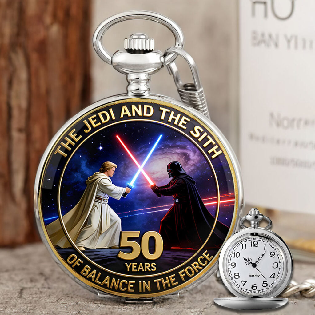 Star Wars 50th Anniversary Pocket Watch - HOATT17441