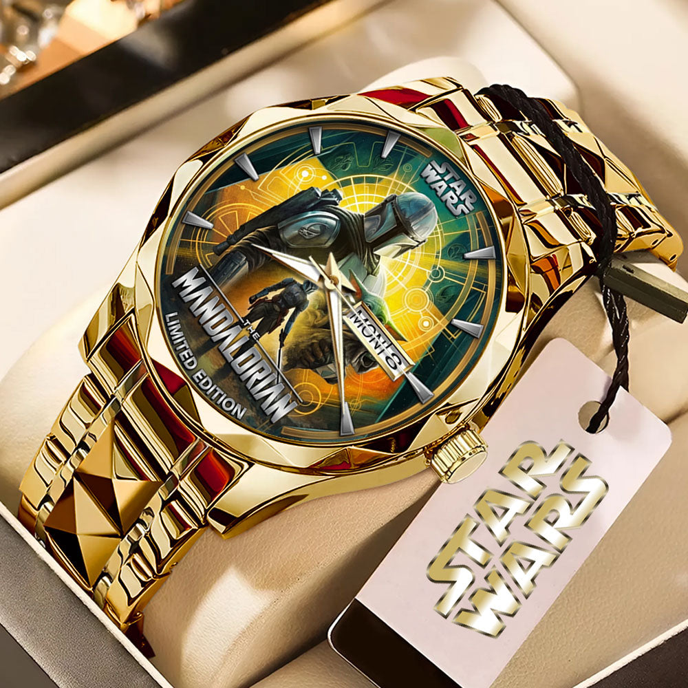 Star Wars Alloy Luxury Quartz Watch - TMTHU6676