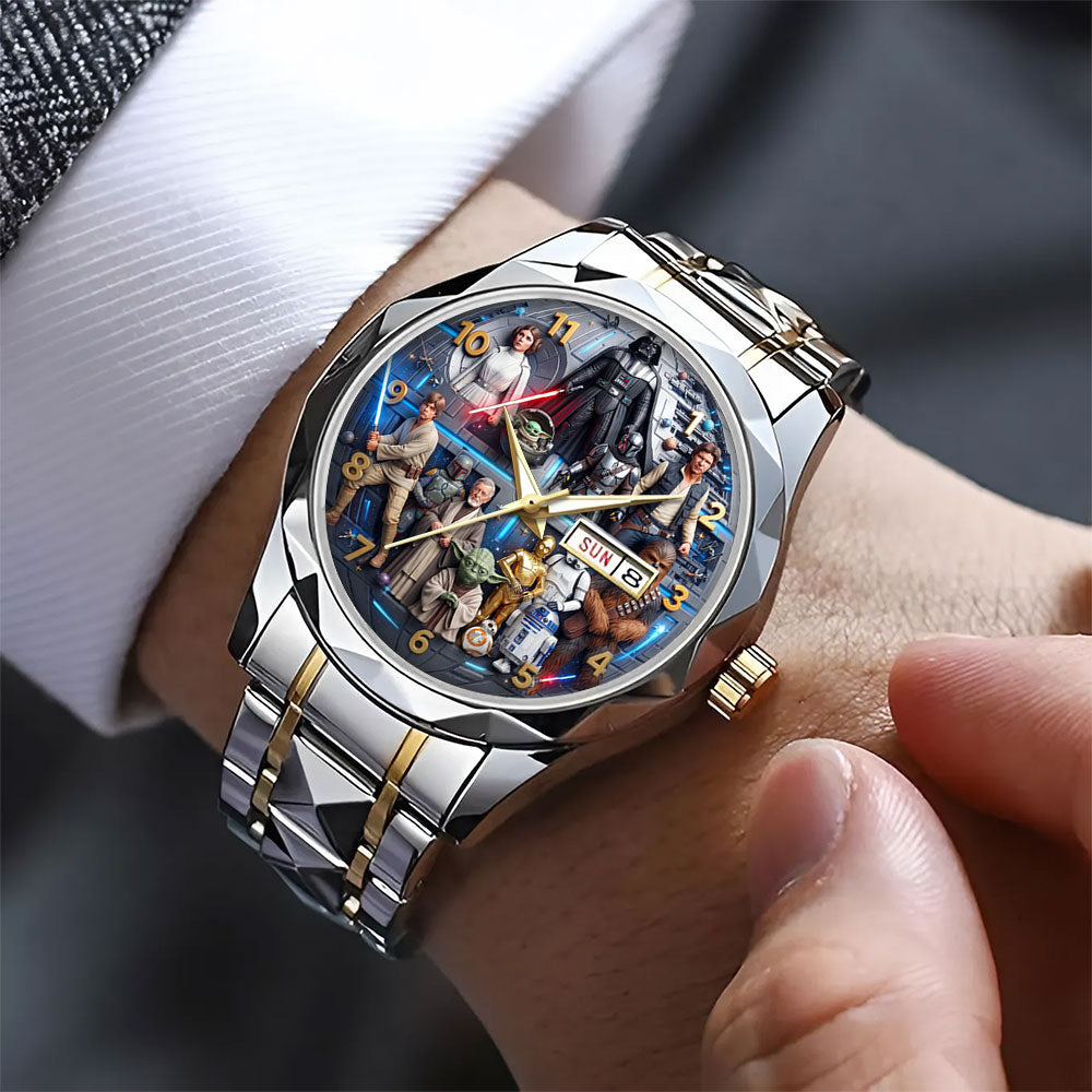 Star Wars Alloy Luxury Quartz Watch - TMTHU8018