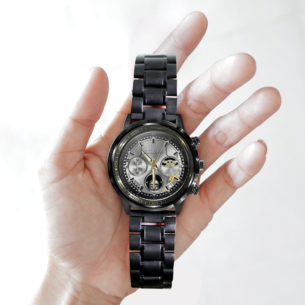 Star Wars Black Stainless Steel Watch - TMTHU7292