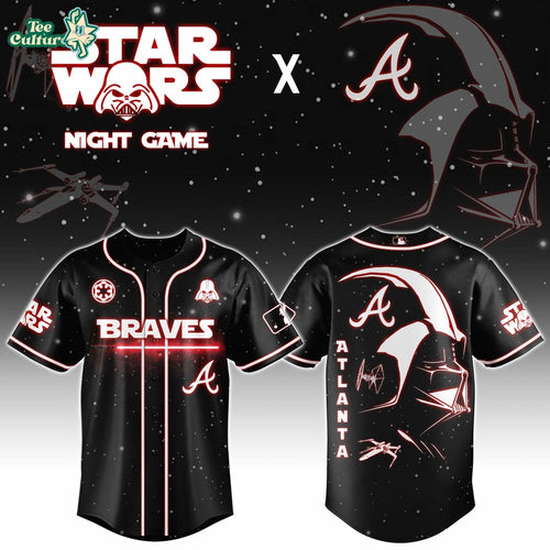 Star Wars Jersey, Braves Jersey, Darth Vader