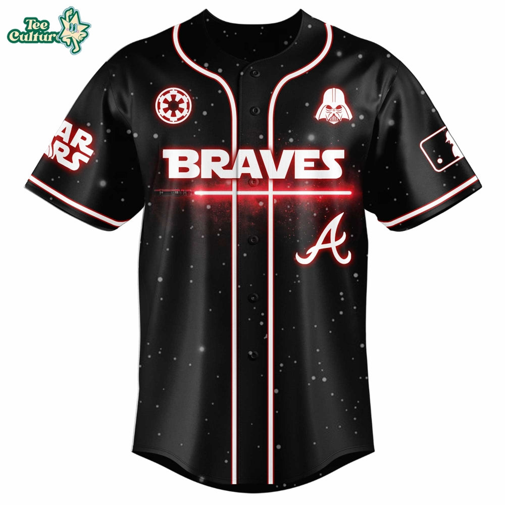 Star Wars Jersey, Braves Jersey, Darth Vader
