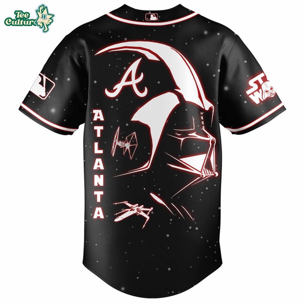 Star Wars Jersey, Braves Jersey, Darth Vader