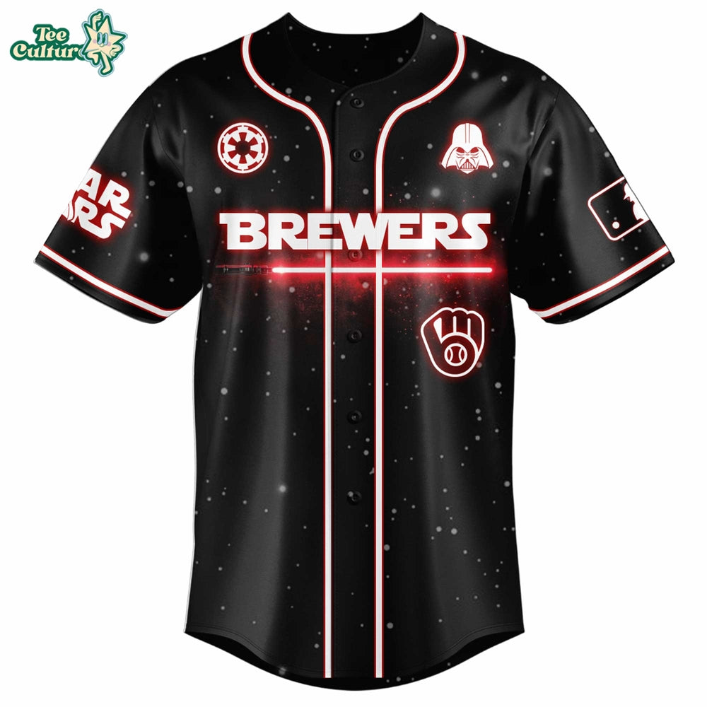 Star Wars Jersey, Brewers Jersey, Darth Vader