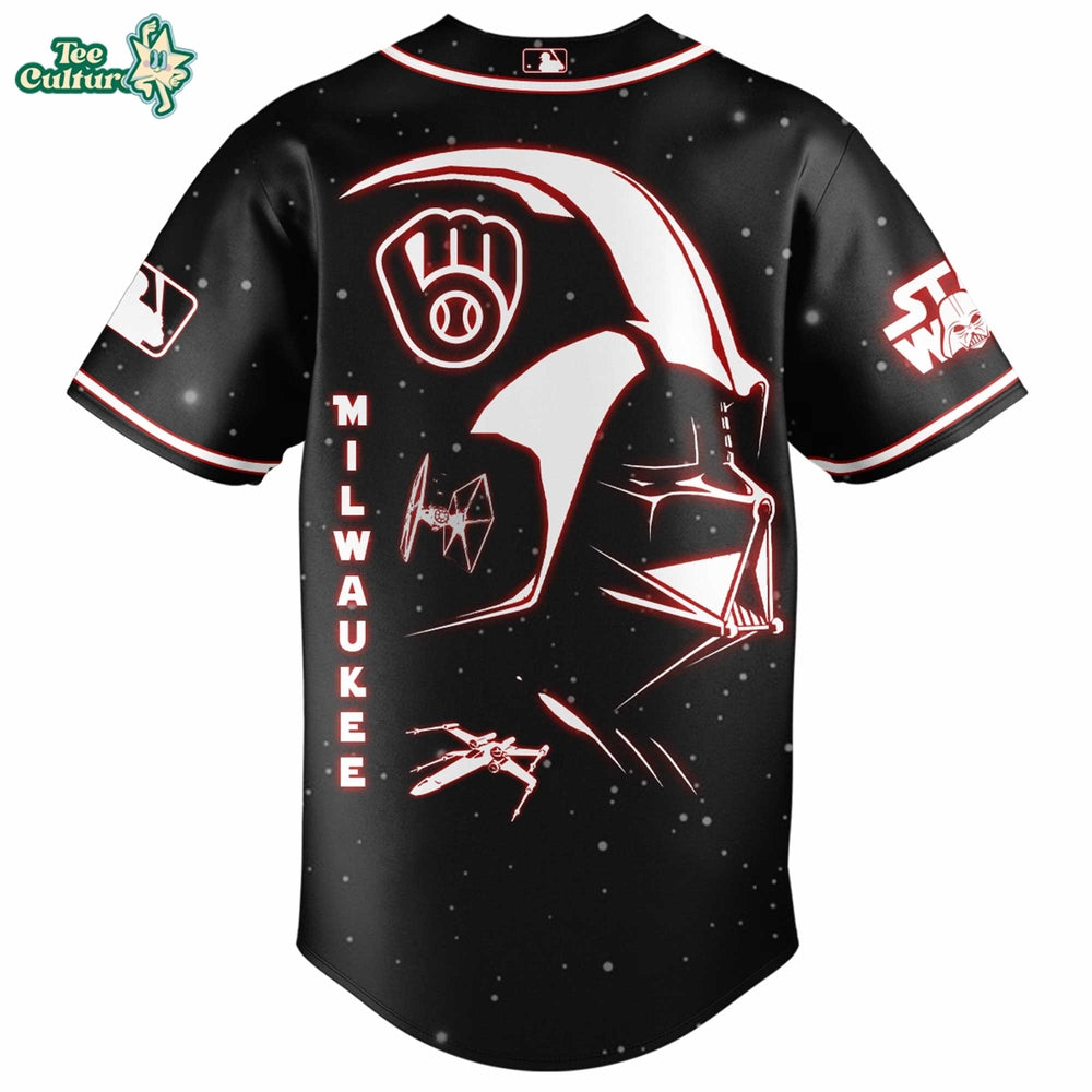 Star Wars Jersey, Brewers Jersey, Darth Vader