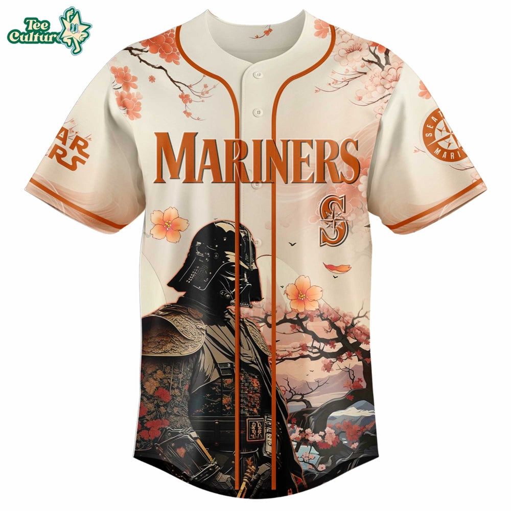 Star Wars Jersey, Mariners Jersey, Cherry Blossom