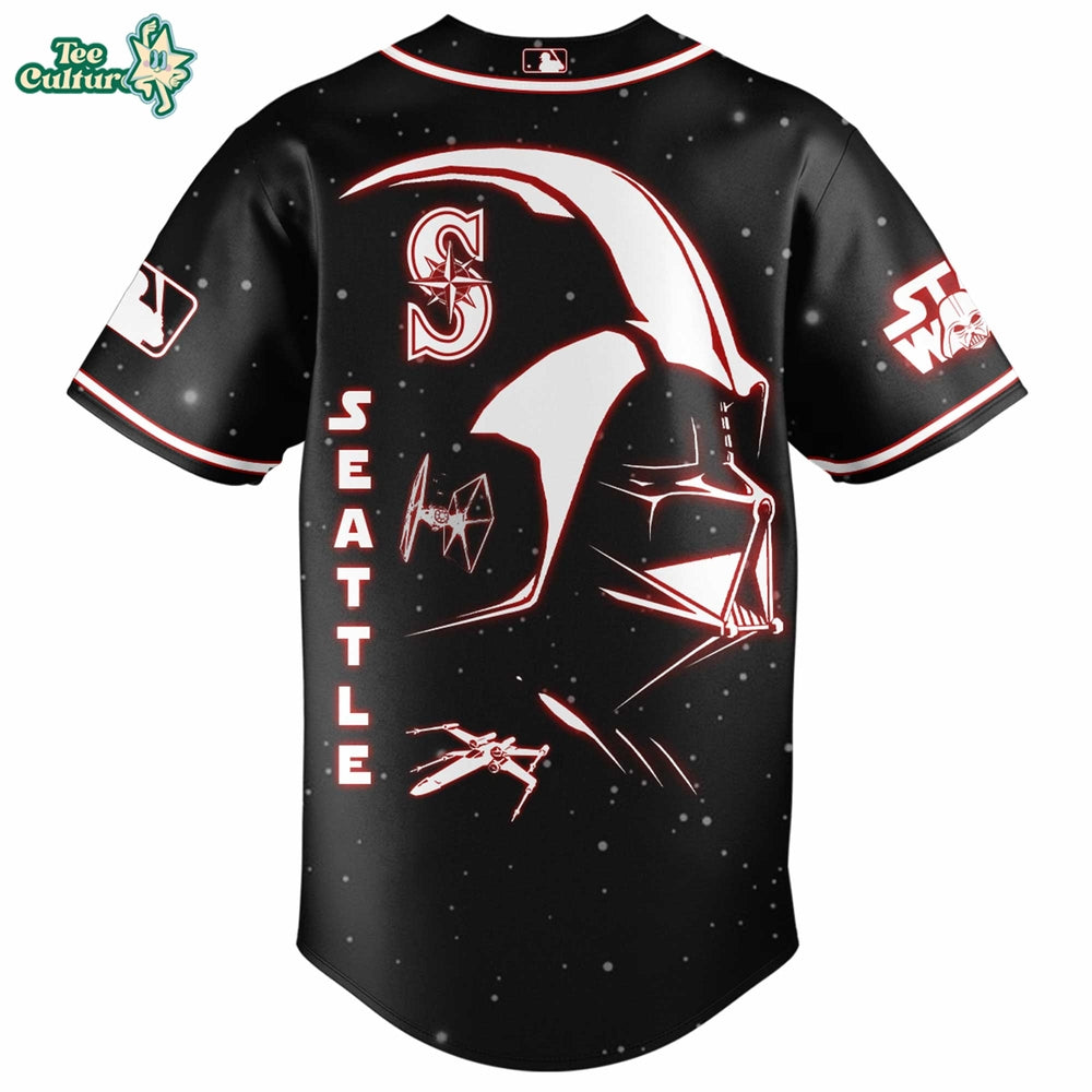 Star Wars Jersey, Mariners Jersey, Darth Vader