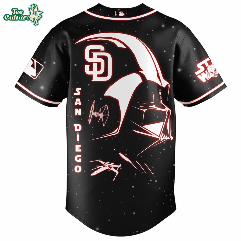 Star Wars Jersey, Padres Jersey, Darth Vader