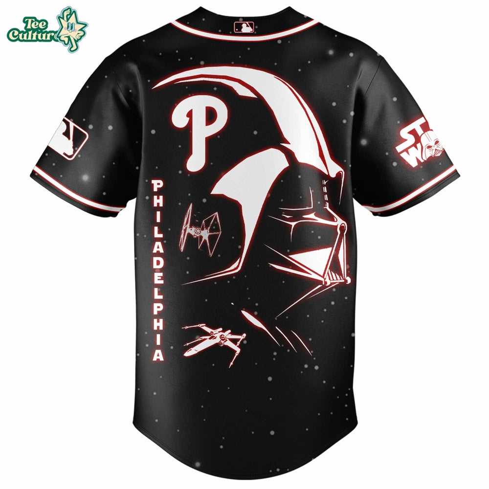 Star Wars Jersey, Phillies Jersey, Darth Vader