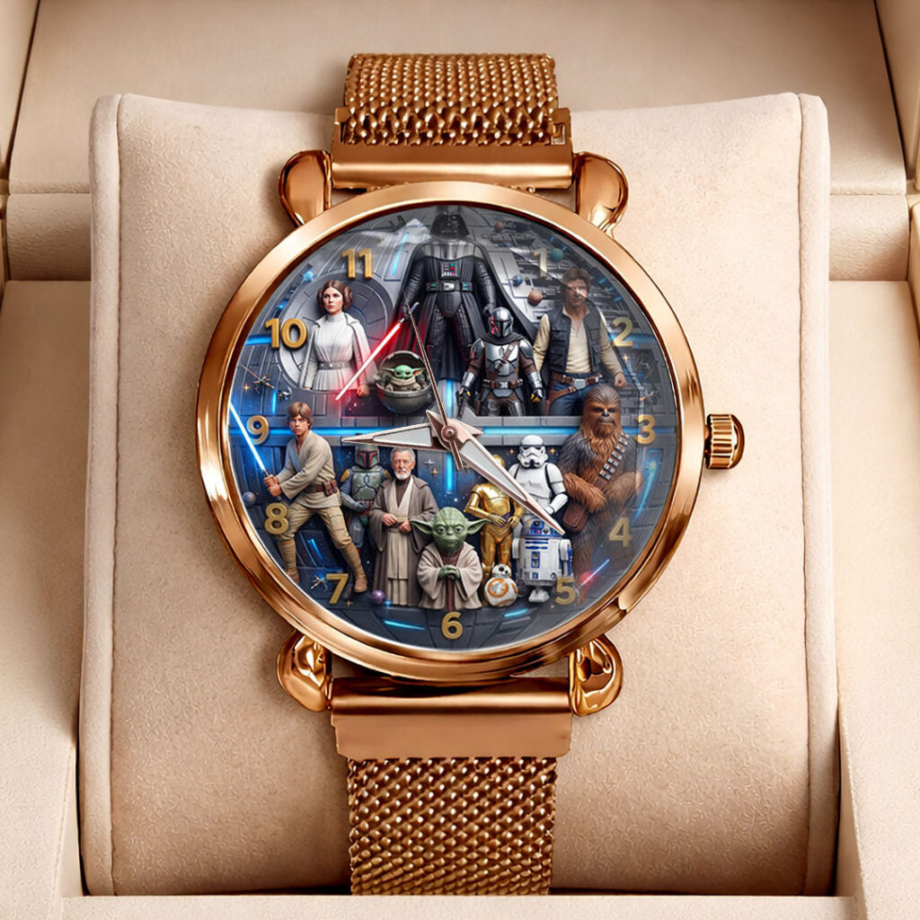 Star Wars Mesh Strap Quartz Watch - TMTHU8019