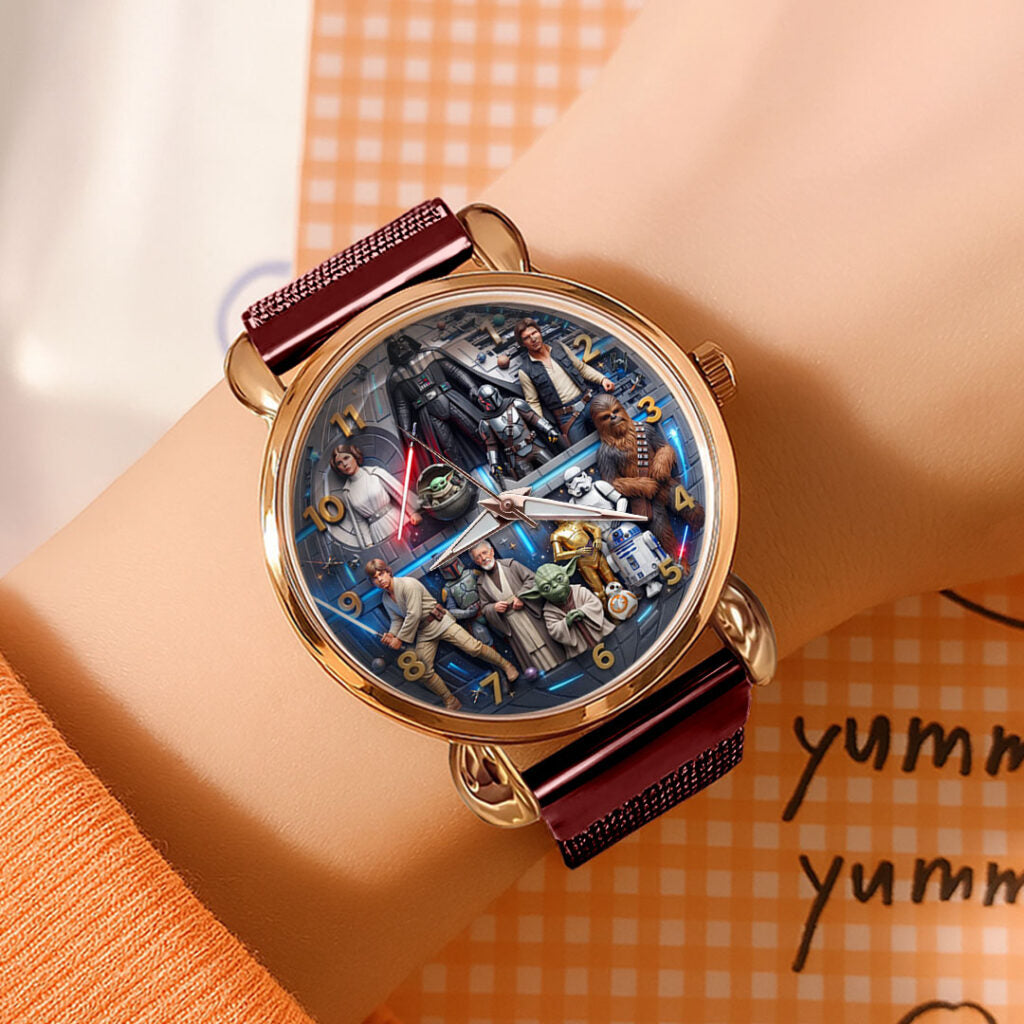 Star Wars Mesh Strap Quartz Watch - TMTHU8019