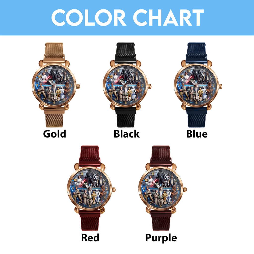 Star Wars Mesh Strap Quartz Watch - TMTHU8019