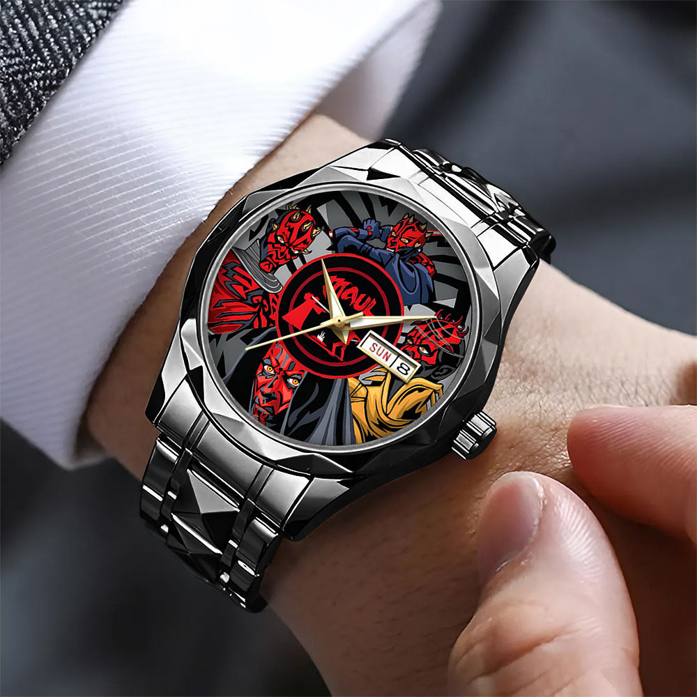 Star Wars: Maul Shadow Lord Alloy Luxury Quartz Watch - TANTN22668