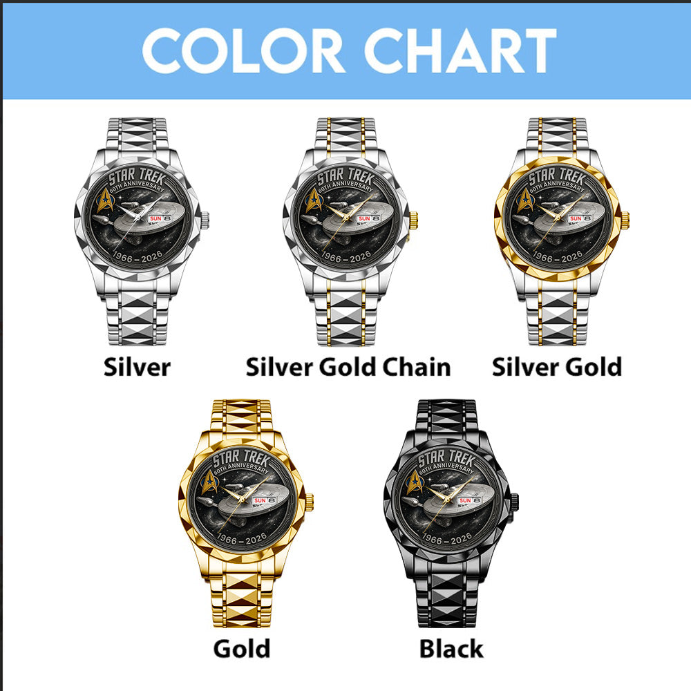 Star Trek Alloy Luxury Quartz Watch - TANTN15693