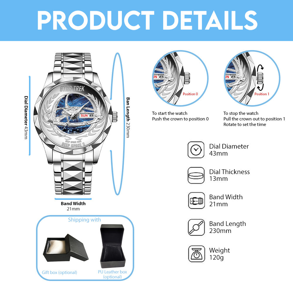 Star Trek Alloy Luxury Quartz Watch - TANTN17226