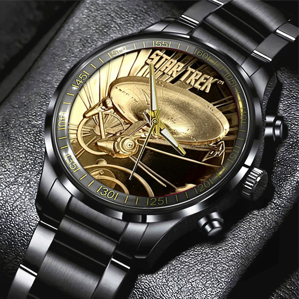 Star Trek Black Stainless Steel Watch - TANTN16996