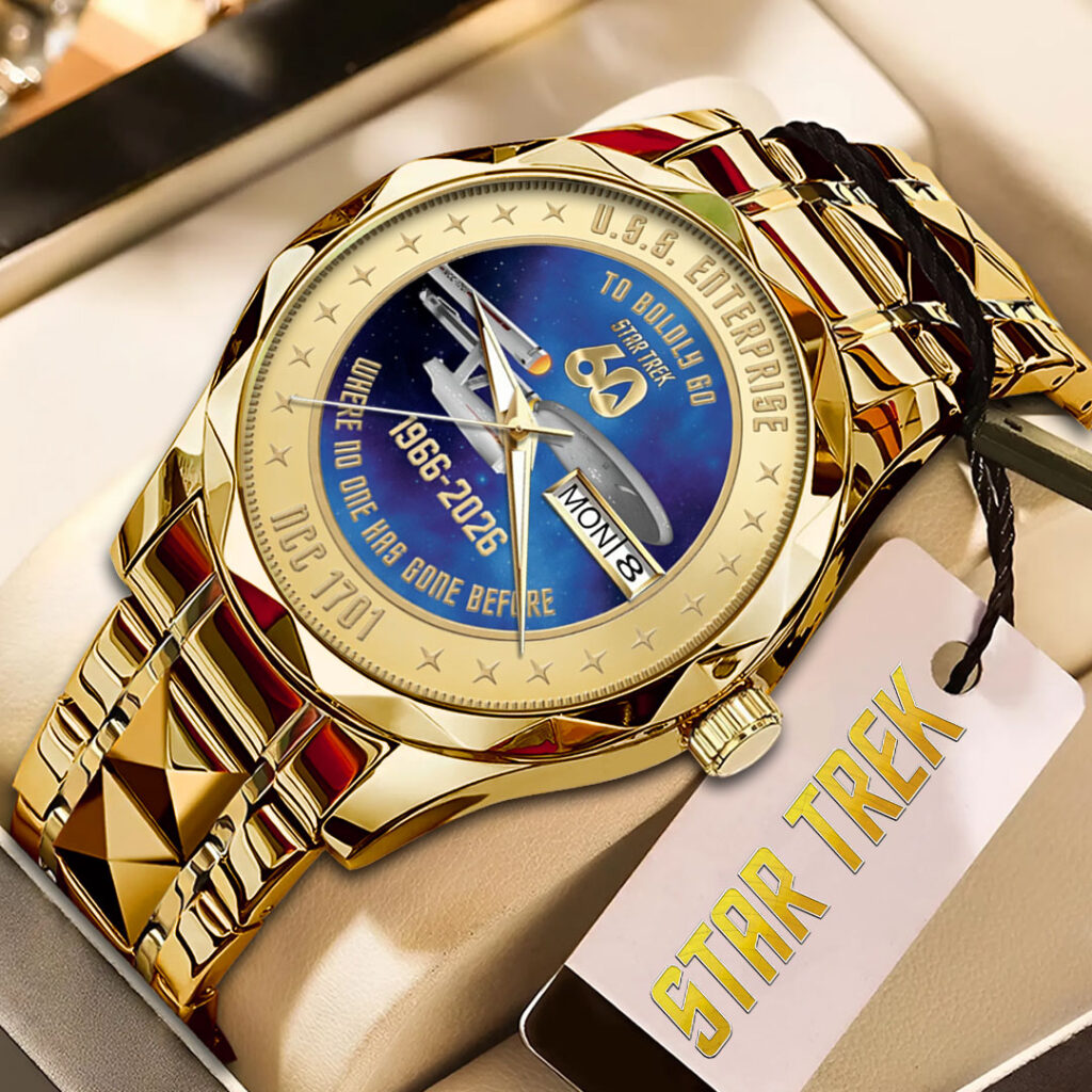 Star Trek 60th Anniversary Alloy Luxury Quartz Watch - MAITM15257