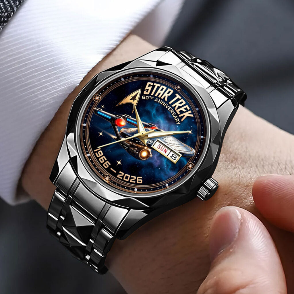 Star Trek 60th Anniversary Alloy Luxury Quartz Watch - VANDH5044