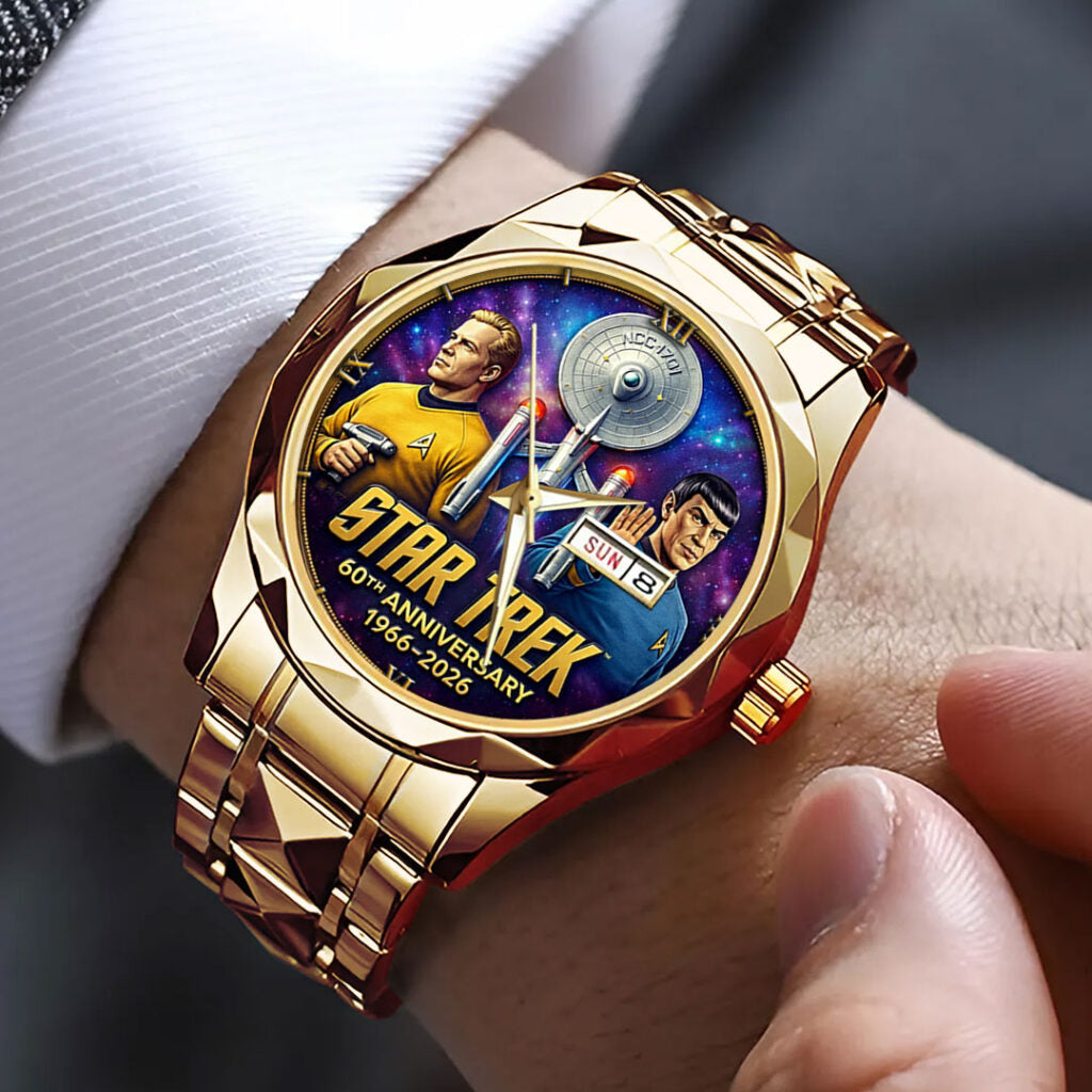 Star Trek 60th Anniversary Alloy Luxury Quartz Watch - TMTHU3765