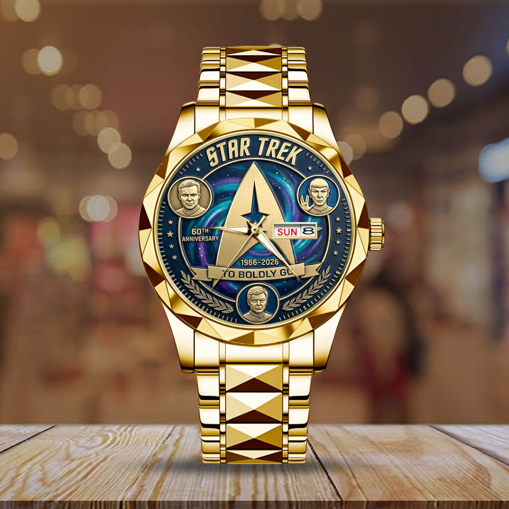 Star Trek 60th Anniversary Alloy Luxury Quartz Watch - TANTN21417