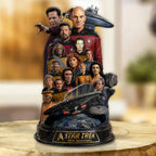 Star Trek 60th Anniversary Custom Shape Acrylic Plaque – GNE7773