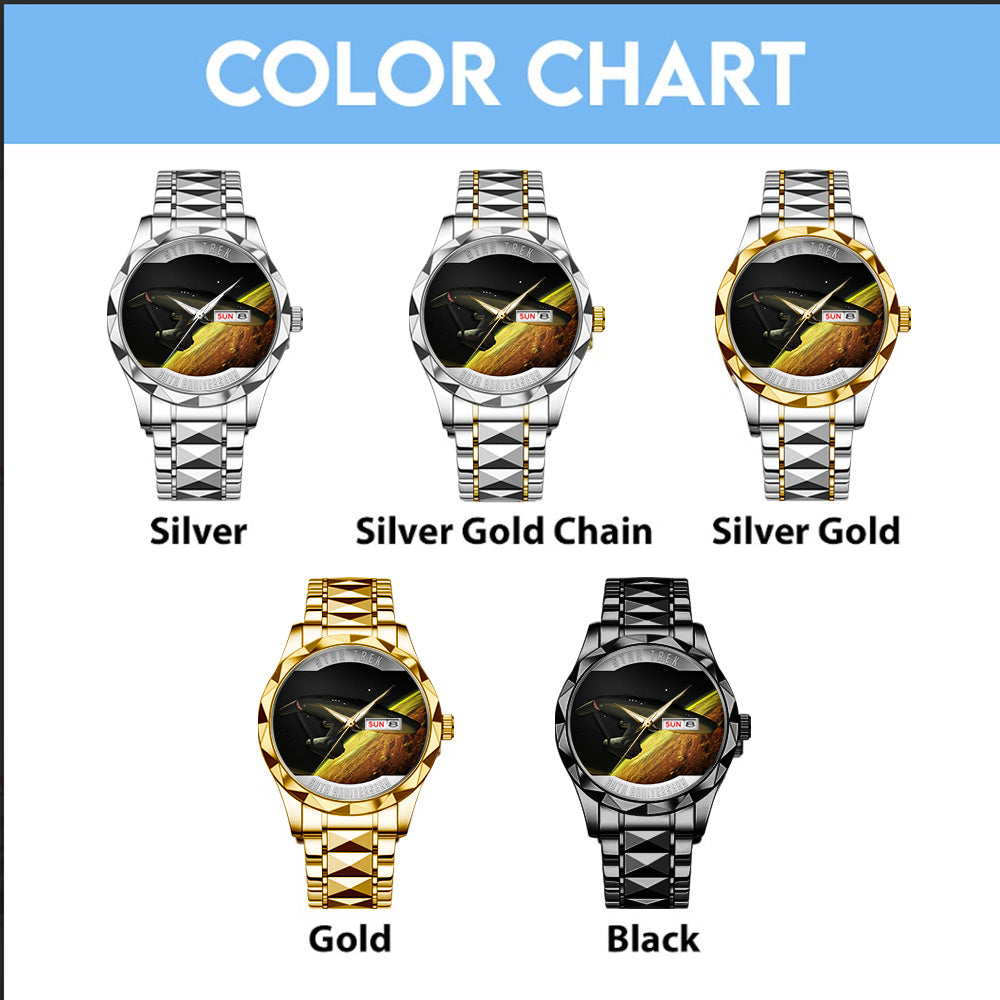 Star Trek 60th Anniversary 2026 Alloy Luxury Quartz Watch - TANTN18959
