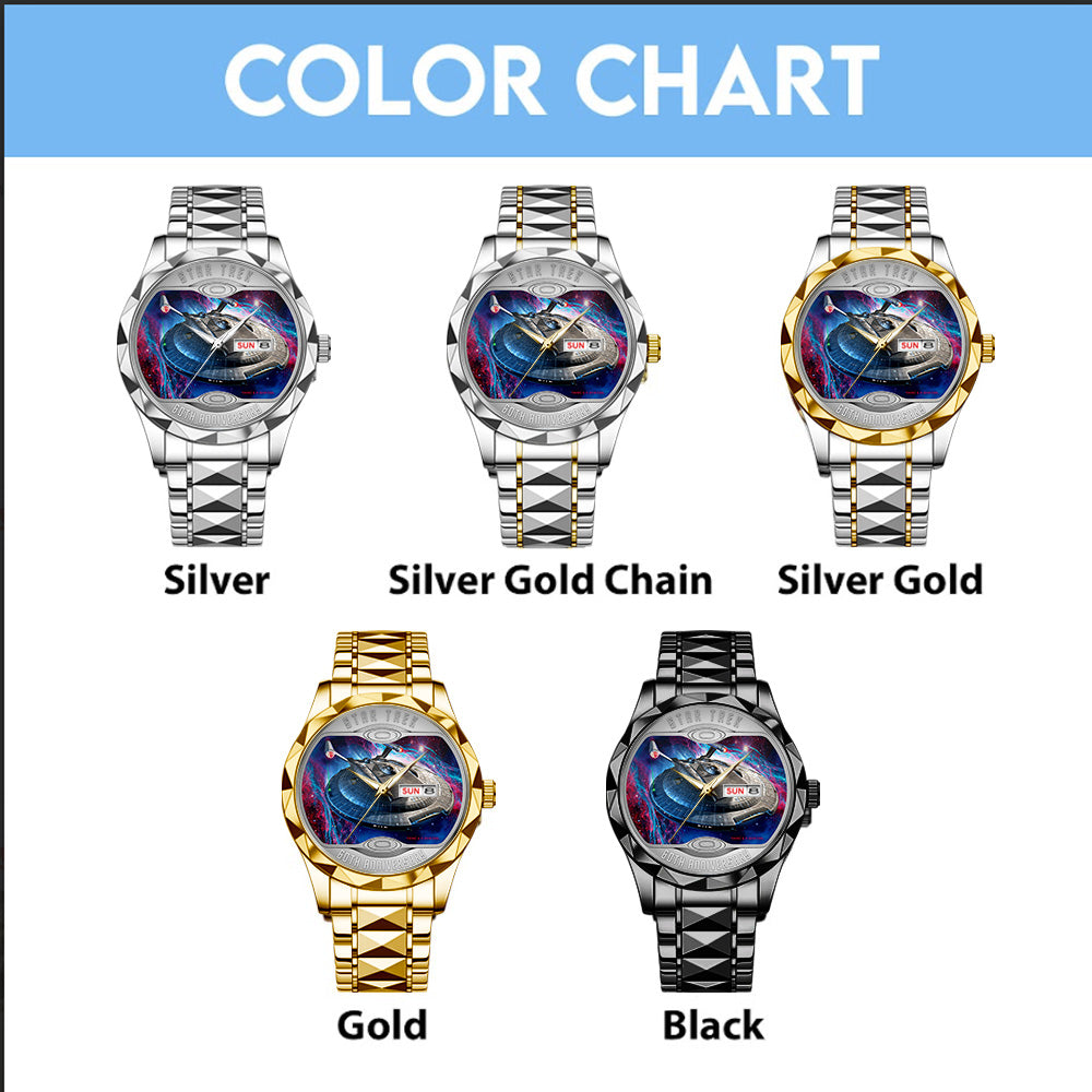 Star Trek 60th Anniversary 2026 Alloy Luxury Quartz Watch - TANTN18961