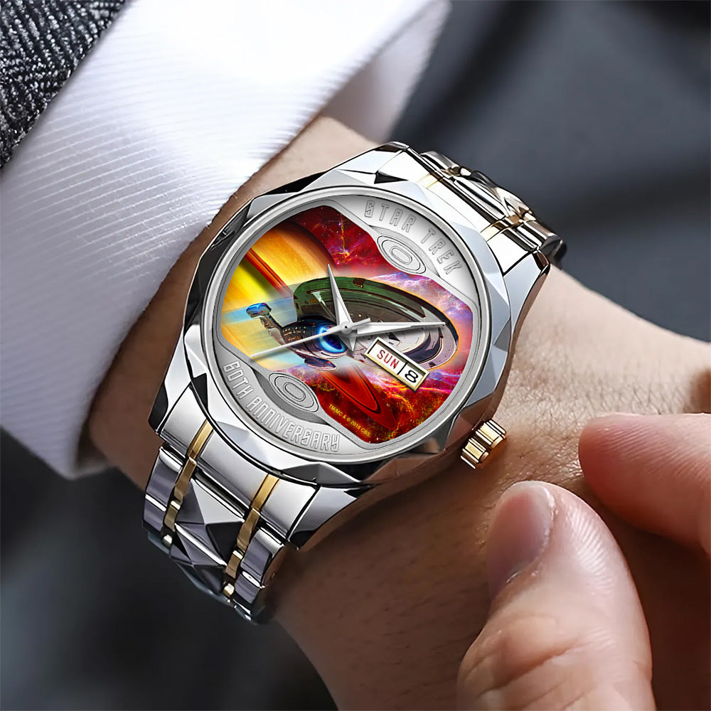 Star Trek 60th Anniversary 2026 Alloy Luxury Quartz Watch - TANTN18962