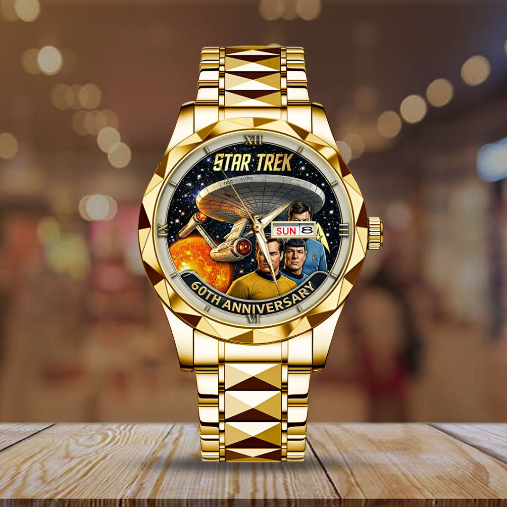 Star Trek 60th Anniversary 2026 Alloy Luxury Quartz Watch - TMTHU3932