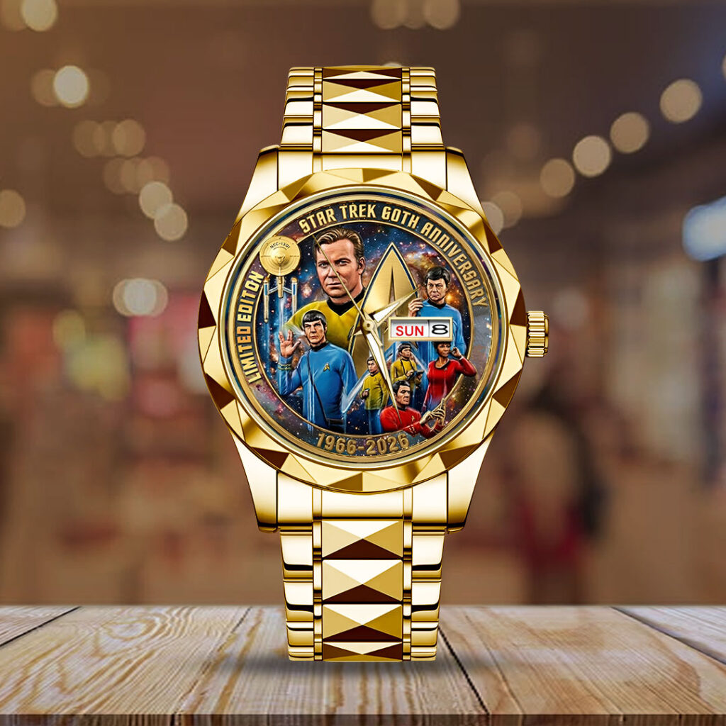 Star Trek 60th Anniversary 2026 Alloy Luxury Quartz Watch - TMTHU3934