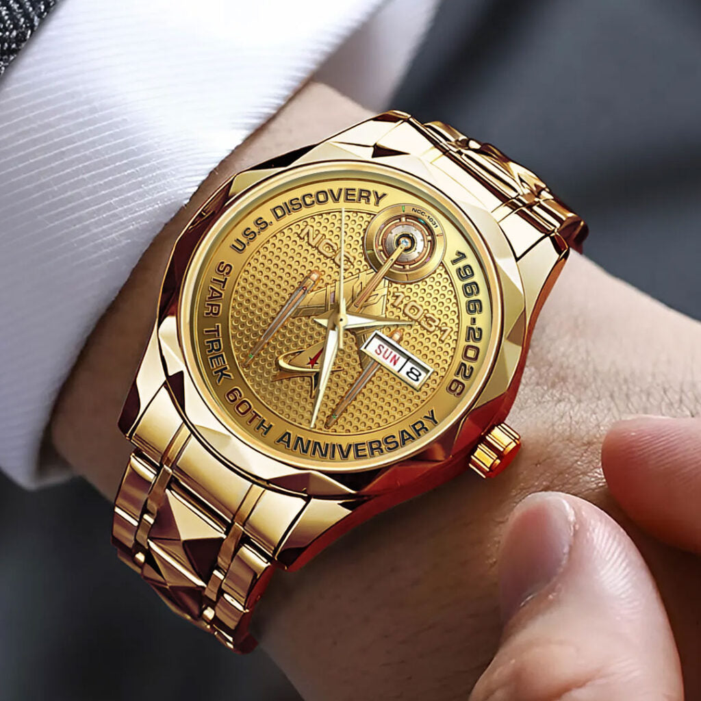 Star Trek 60th Anniversary 2026 Alloy Luxury Quartz Watch - TMTHU3973