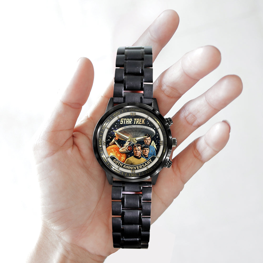 Star Trek 60th Anniversary 2026 Black Stainless Steel Watch - TMTHU4169