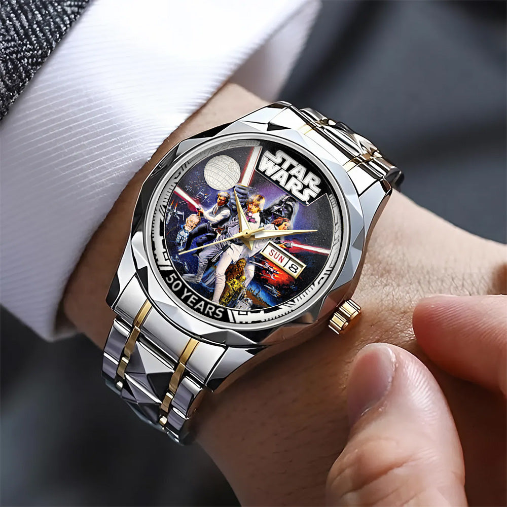 Star Wars Alloy Luxury Quartz Watch - TANTN15412