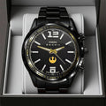 Star Wars Black Stainless Steel Watch - GNE5704