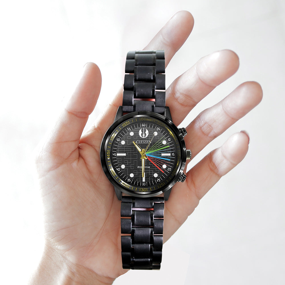 Star Wars Black Stainless Steel Watch - GNE5710
