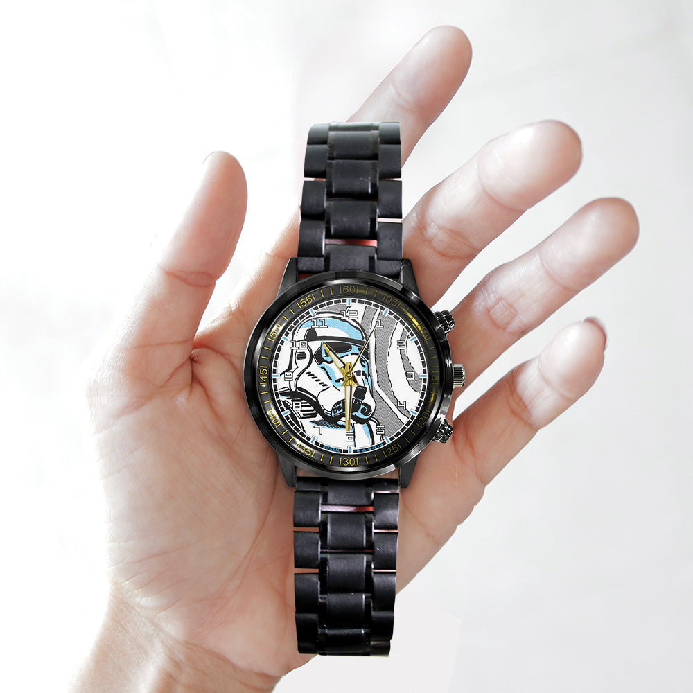 Star Wars Black Stainless Steel Watch - GNE5714
