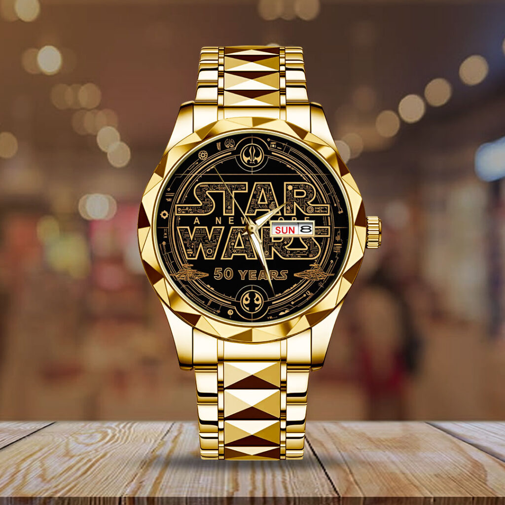 Star Wars 50th Anniversary Alloy Luxury Quartz Watch - GNE7099