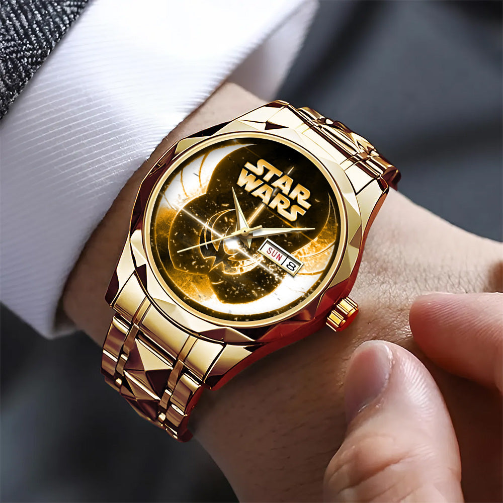 Star Wars 50th Anniversary Alloy Luxury Quartz Watch - GNE5185