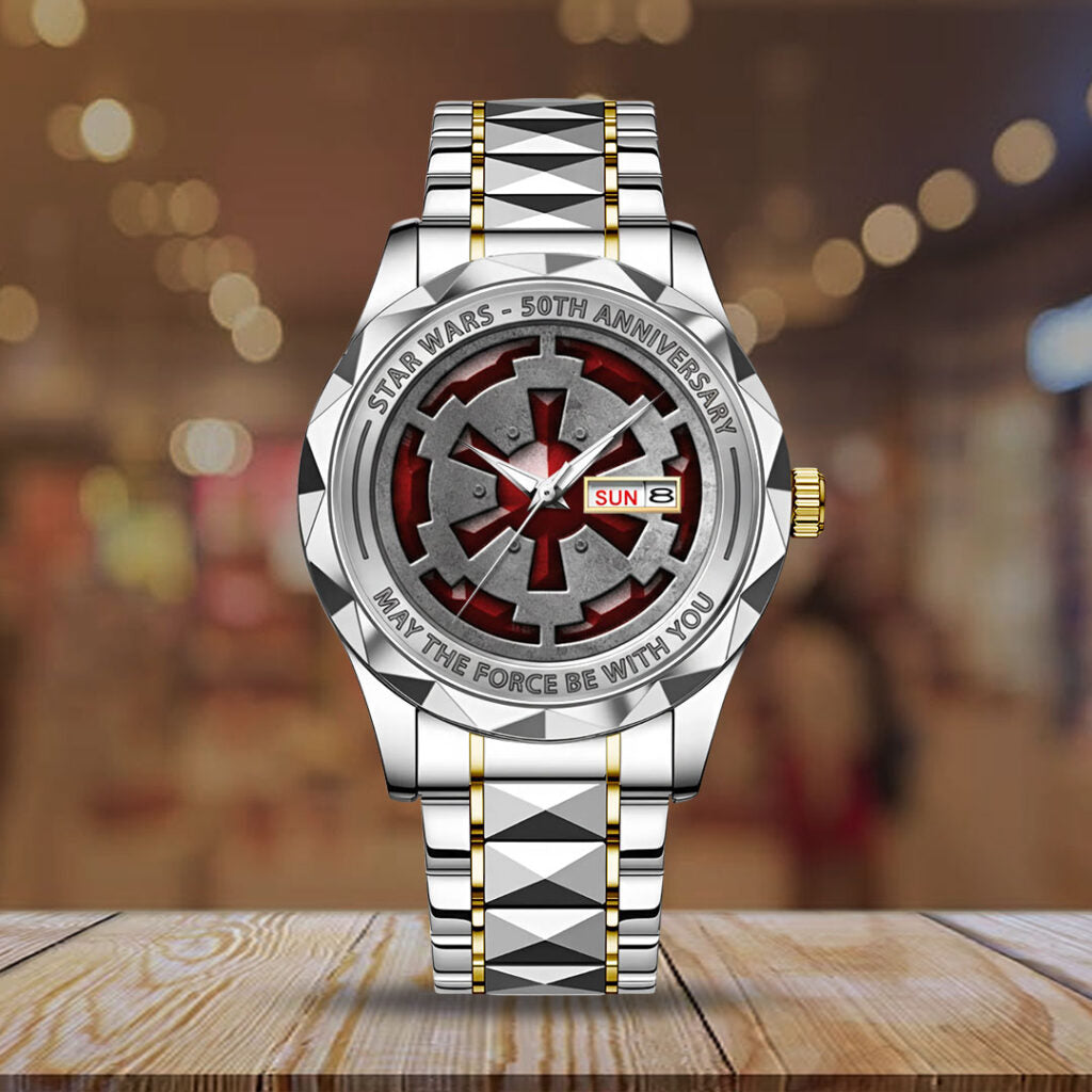 Star Wars 50th Anniversary Alloy Luxury Quartz Watch - TMTHU2217