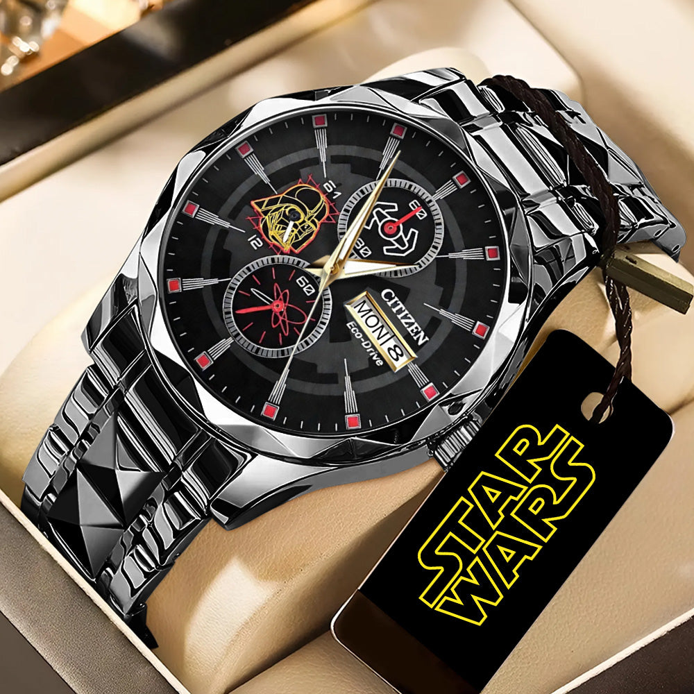 Star Wars x Darth Vader Alloy Luxury Quartz Watch - GNE5719