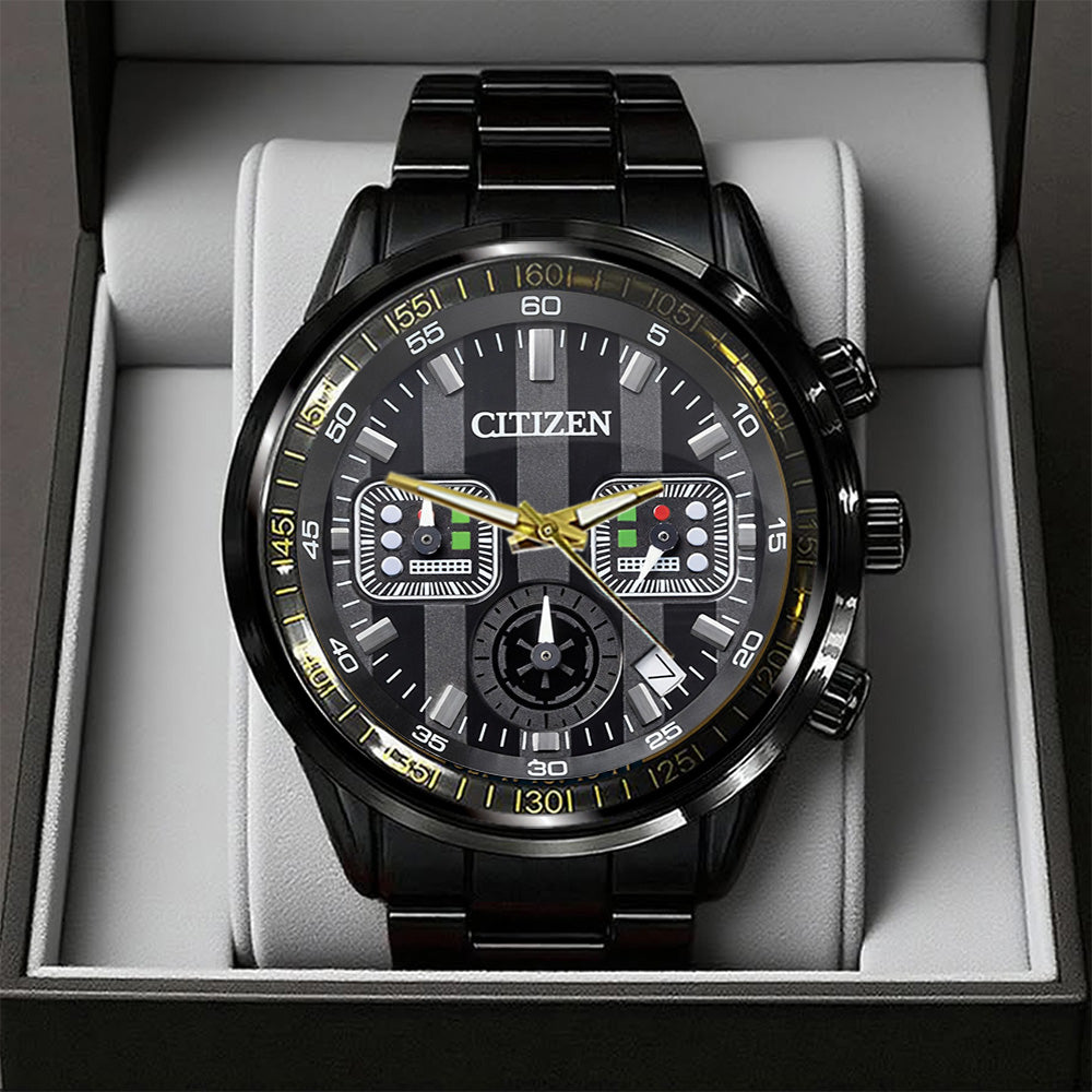 Star Wars x Darth Vader Black Stainless Steel Watch - GNE5718