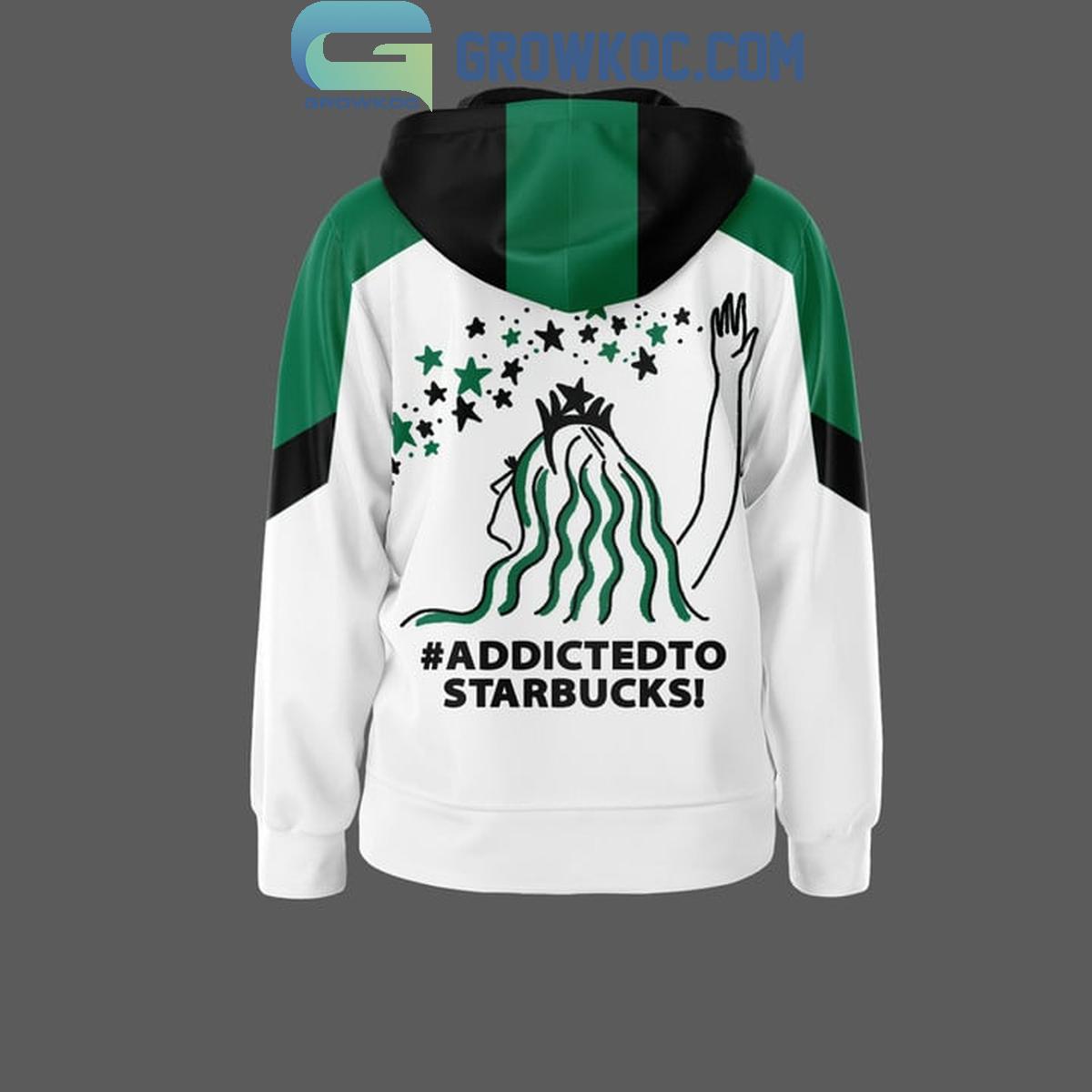Starbucks Addicted To Starbucks Fairy Mermaid Hoodie T-Shirt