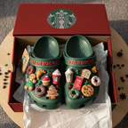 Starbucks Crocs Charms