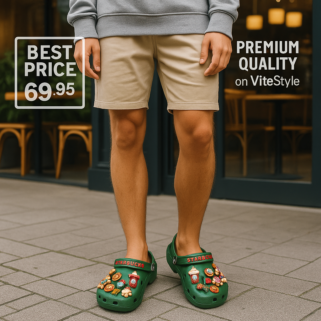 Starbucks Crocs Charms