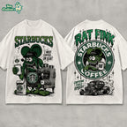 Starbucks x Rat Fink Hot Rod Coffee Lovers T-Shirt