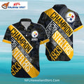 Steelers Hawaiian Shirt Champion Bold Diagonal Graphics