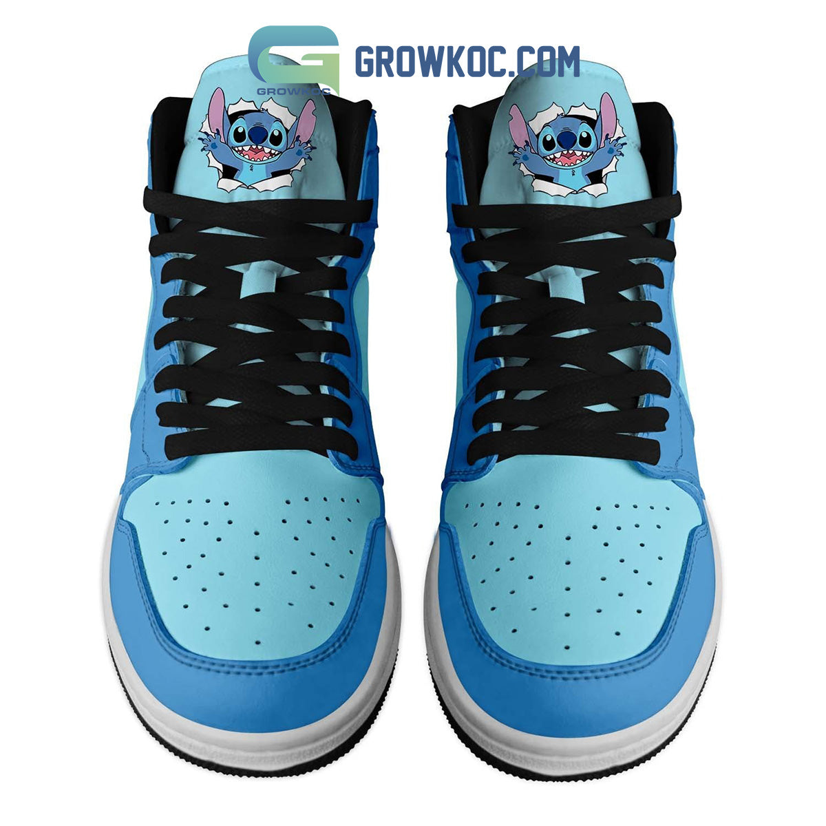 Stitch Aloha Air Jordan 1 Shoes