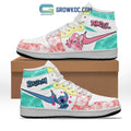 Stitch Angel Hibicus Air Jordan 1 Shoes